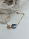 Charming Button Baroque Pearl Bracelet