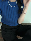 Charming Button Baroque Pearl Bracelet