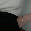 Charming Button Baroque Pearl Bracelet