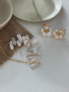 Unique Baroque Pearl Smile Necklace