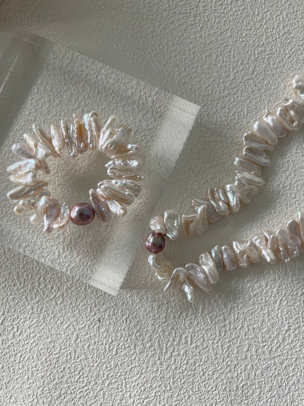 Sunflower Pearl Bracelet