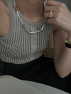 Original Gold Line Baroque Necklace