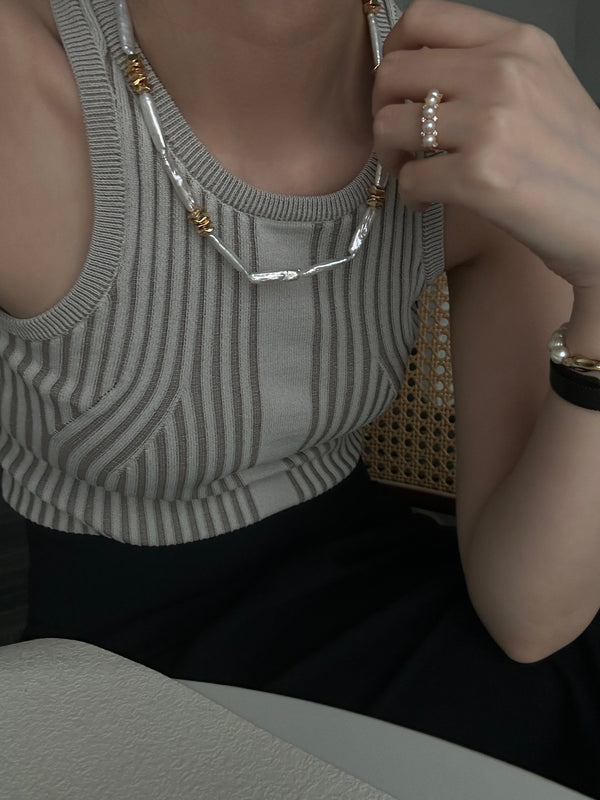 Original Gold Line Baroque Necklace