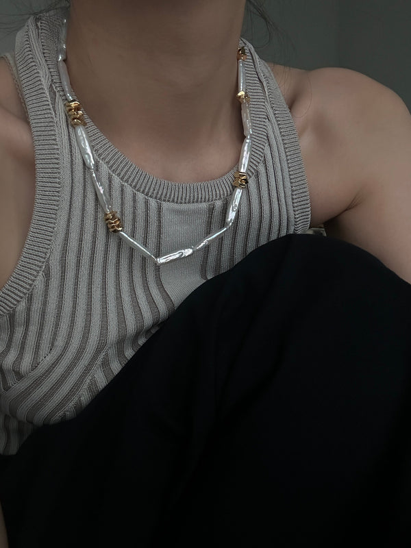 Original Gold Line Baroque Necklace