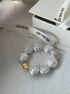 Creative Full Moon Baroque Pearl Bracelet
