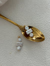 Original Division Sign Baroque Pearl Earrings