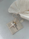 Baroque Cross Pendant Necklace