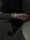 Rippling Keshi Pearl Bracelet