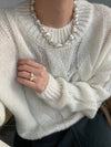 High Quality Large Baroque Beaded Necklace
