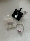 Colorful Baroque Small Silver Pearl Bracelet