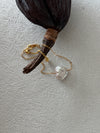 Small Heart Baroque Pearl Chain Bracelet