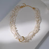 Layered Baroque Pearl Necklace