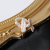 Natural Baroque Freshwater Shaped Pearl Adjustable Ring