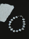 Laser Bead Crushed Pearl Bracelet