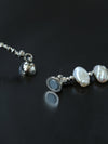 Laser Bead Crushed Pearl Bracelet