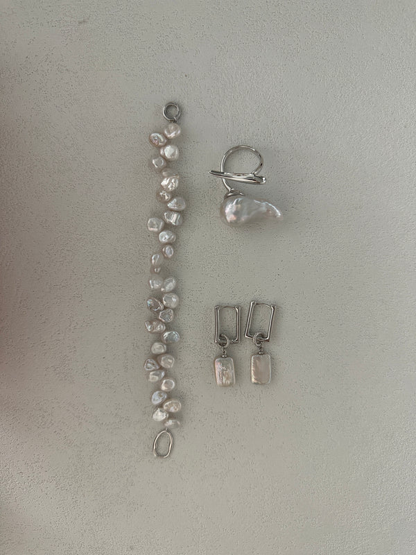 Keshi Petal Baroque Pearl Bracelet