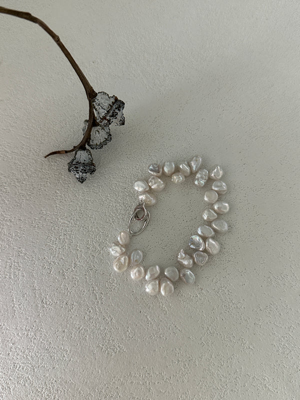 Keshi Petal Baroque Pearl Bracelet