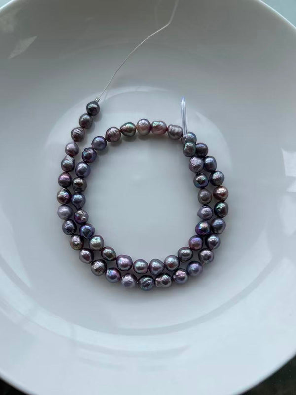 Nature freshwater purple pearl